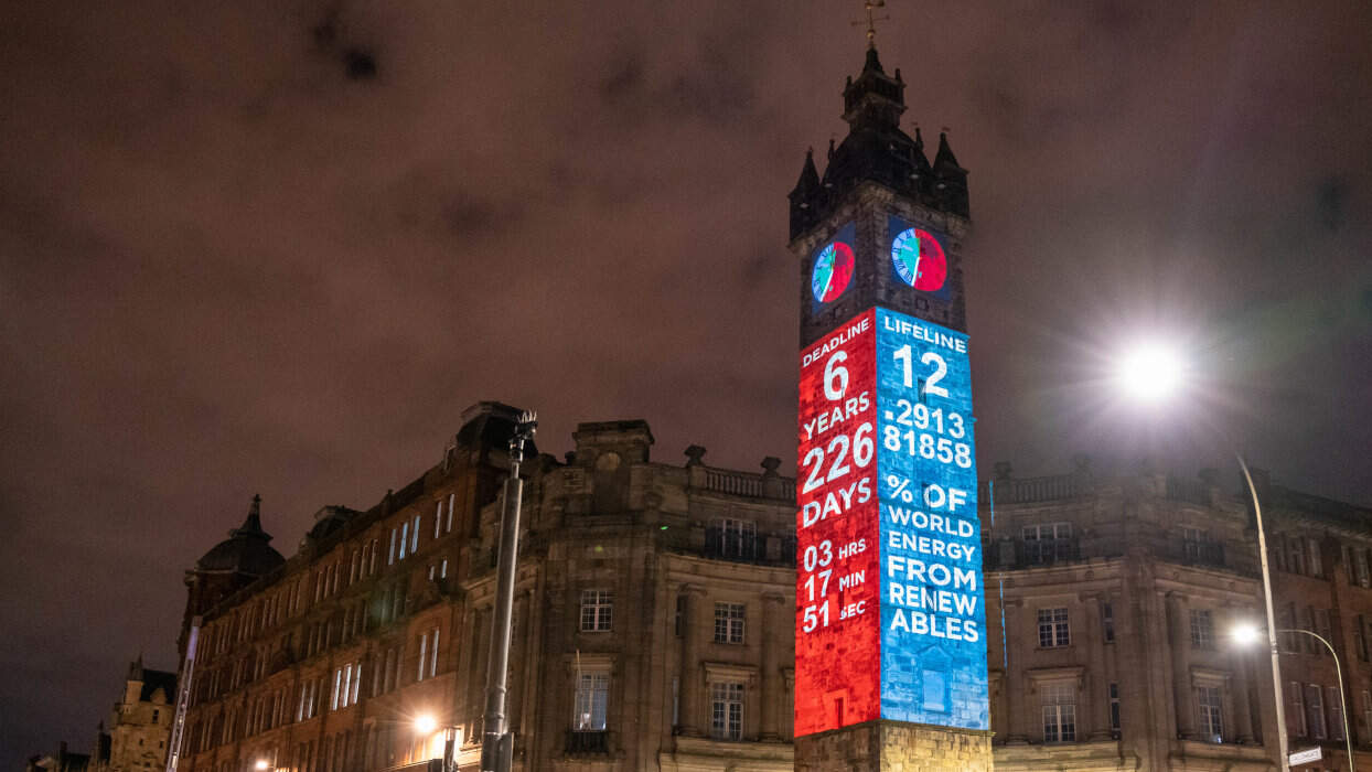 Climate clock